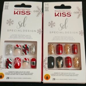 KISS Special Design Limited Edition Holiday Nail Art Collection - Set of 2